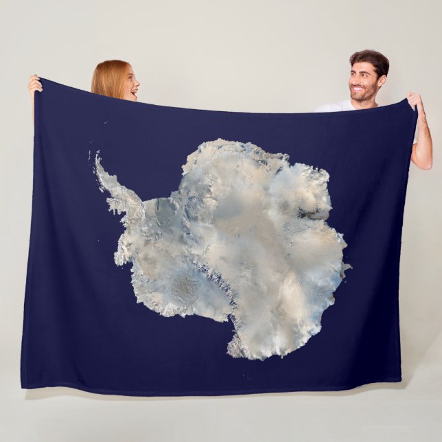 Couverture Polaire Antarctique (NASA Blue Marble Imagery) (En situation)