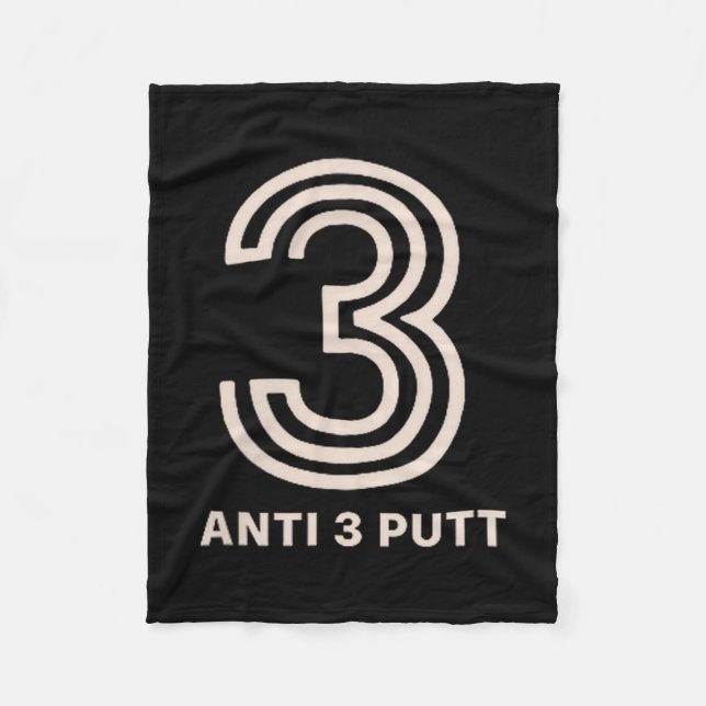 Couverture Polaire Anti 3 Putt  (Devant)