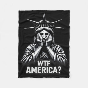 Couverture Polaire Anti-trump Politique Et Démocratie Wtf Amérique 3