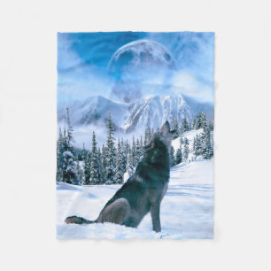 Couverture Polaire Appel de loup
