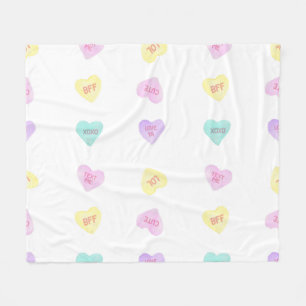 Couverture Polaire Aquarelle Convo Heartz BFF moyen polaire