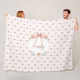 Couverture Polaire Aquarelle de l'arc coquette