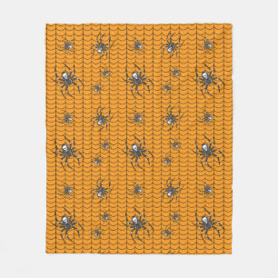 Couverture Polaire Araignées sur Parade Fleece Blanket