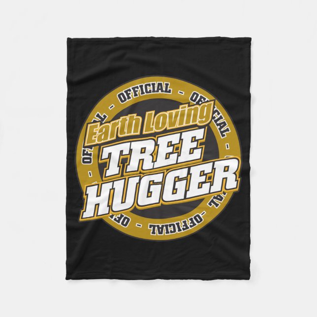 Couverture Polaire Arbre affectueux Hugger de la terre (Devant)