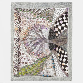 Couverture Polaire Arbre de lavande 2024