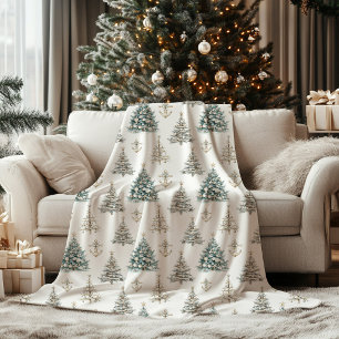 Couverture Polaire Arbre de Noël Côtiers Vacances