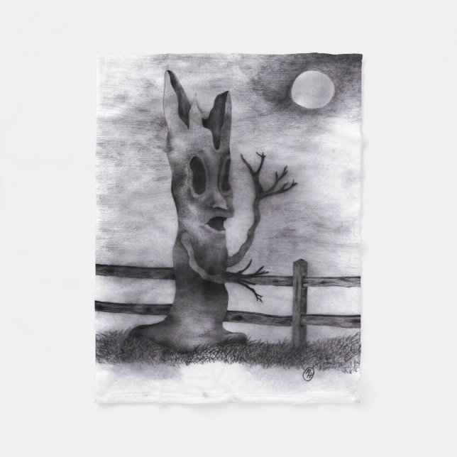 Couverture Polaire "Arbre Spook" (Devant)