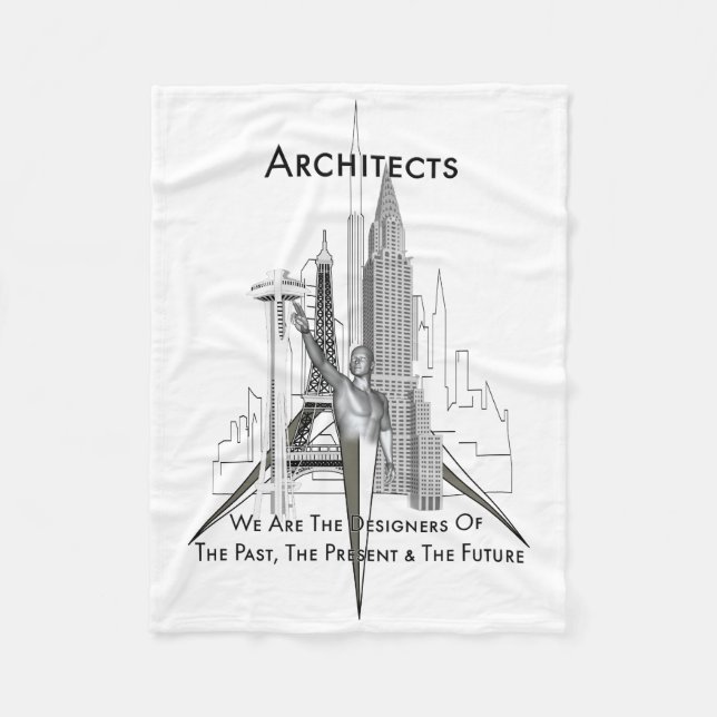 Couverture Polaire Architectes Fleece Blanket (Devant)