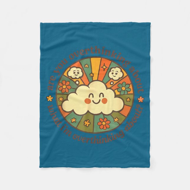 Couverture Polaire Are You Overthinking About What I'm Overthinking A (Devant)