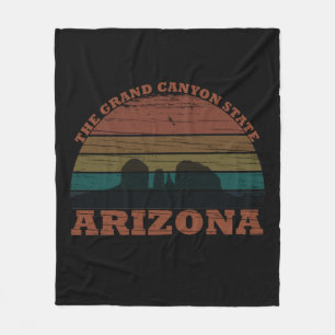 Couverture Polaire Arizona Sedona paysage az vintage