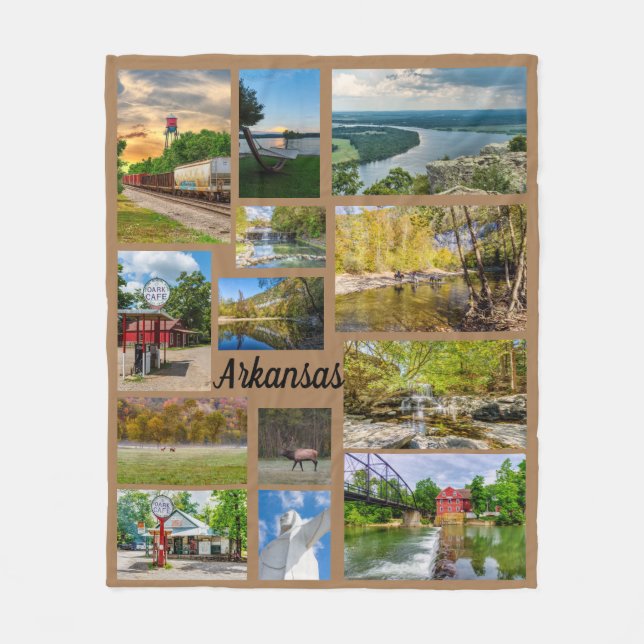Couverture Polaire Arkansas Fleece Blanket (Devant)