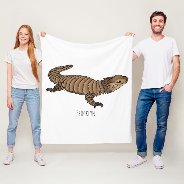 Couverture Polaire Armadillo girdled lizard (En situation)