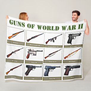 COUVERTURE POLAIRE ARMES DE LA SECONDE GUERRE MONDIALE