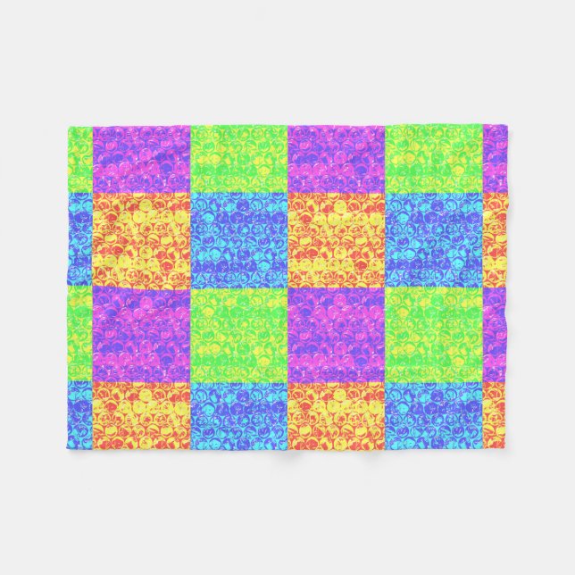 Couverture Polaire Armoire pop art (Devant (Horizontal))