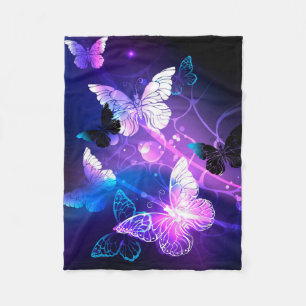 Couverture Polaire Arrière - plan avec papillons de nuit