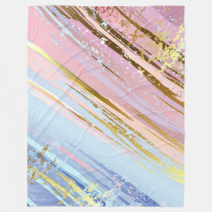 Couverture Polaire Arrière - plan rose texturé