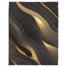 Couverture polaire art abstrait