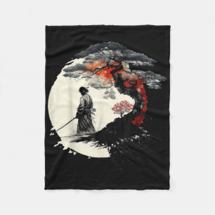 Couverture Polaire Art Japonais Aikido Arbre De Vie Paix Art De Guerr