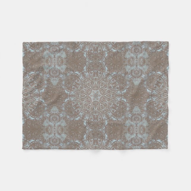 Couverture Polaire Art naturel Pierre & Sable (Devant (Horizontal))