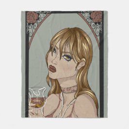 Couverture Polaire Art Nouveau