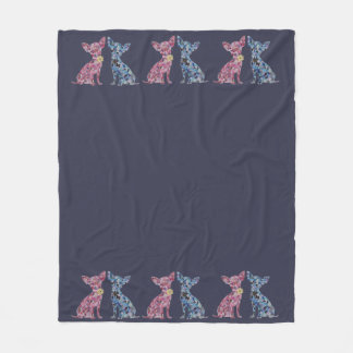 Couverture Polaire Art original comportant couvrant de chiwawa