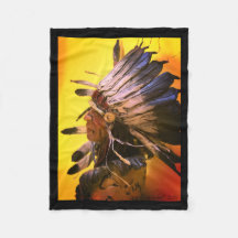 Art original Kiowa "Ciel du matin"