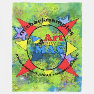 Couverture Polaire Art Par MAS Fleece Blanket