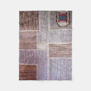 Couverture Polaire Artisanat en cuir d'origine