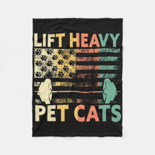 Couverture Polaire Ascenseur Gros Chats pour animaux de compagnie Poi