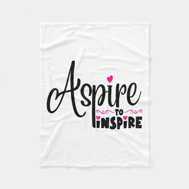 Couverture Polaire Asre To Insre Sitive Motivational Gift Tee  (Devant)