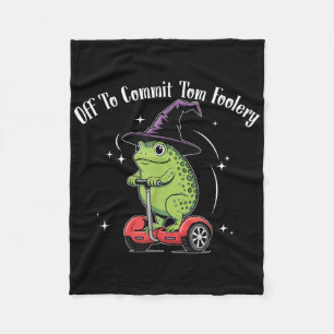 Couverture Polaire Assistant Grenouille Whimsical Désactivé Pour Enga