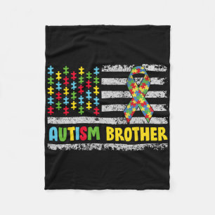 Couverture Polaire Autism Frère Sensibilisation sur l'autisme Maman P