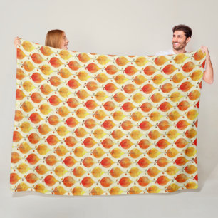 Couverture Polaire Automne Automne Feuilles Cute Cosy Rustique