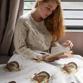 Couverture Polaire Automne automne Thankgiving Turquie