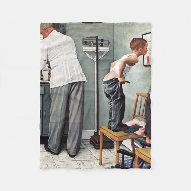 Couverture Polaire Avant le tir ou au médecin (Devant)