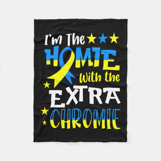 Couverture Polaire Avec La Chromie Supplémentaire De Sensibilisation  (Devant)