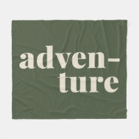 Aventure | Citation simple et inspirée verte