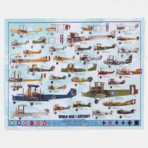 COUVERTURE POLAIRE AVIONS DE PREMIÈRE GUERRE MONDIALE
