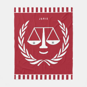 Couverture Polaire Avocat Personnalisé Fleece Blanket