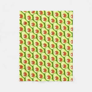 Couverture Polaire Avocat vert