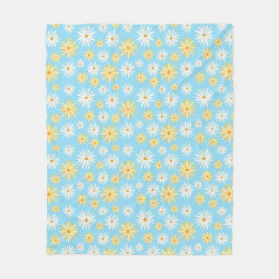 Couverture Polaire Avril Fleur de naissance - Rafraîchissant Motif de