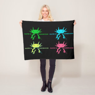 Couverture Polaire axolotl
