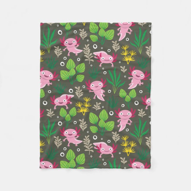 Couverture Polaire Axolotl Fleece Blanket (Devant)