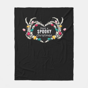 Couverture Polaire Ayez Un Classique De Noël Éffrayant - Skeleton Mai