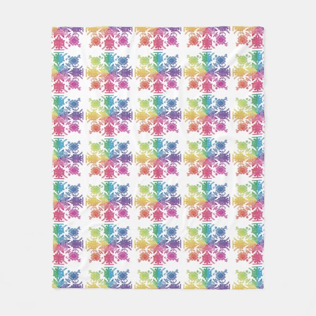 Couverture Polaire Aztèque (Devant)