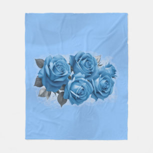 Couverture Polaire Azure Rose Serenity