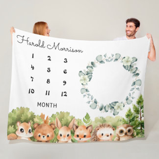 Couverture Polaire Baby Boy personnalisé