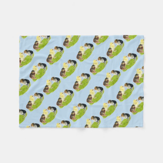 Couverture Polaire Baby Chick (Devant (Horizontal))