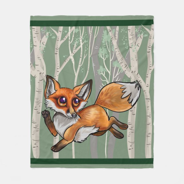 Couverture Polaire Baby Fox (Devant)