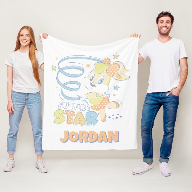 Couverture Polaire Baby Lola Bunny Future Star (En situation)